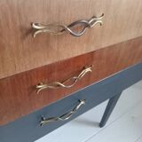 Chest of drawers, console in cherry