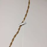 Space Age Brown Ufo Lamp from Guzzini, 1970s