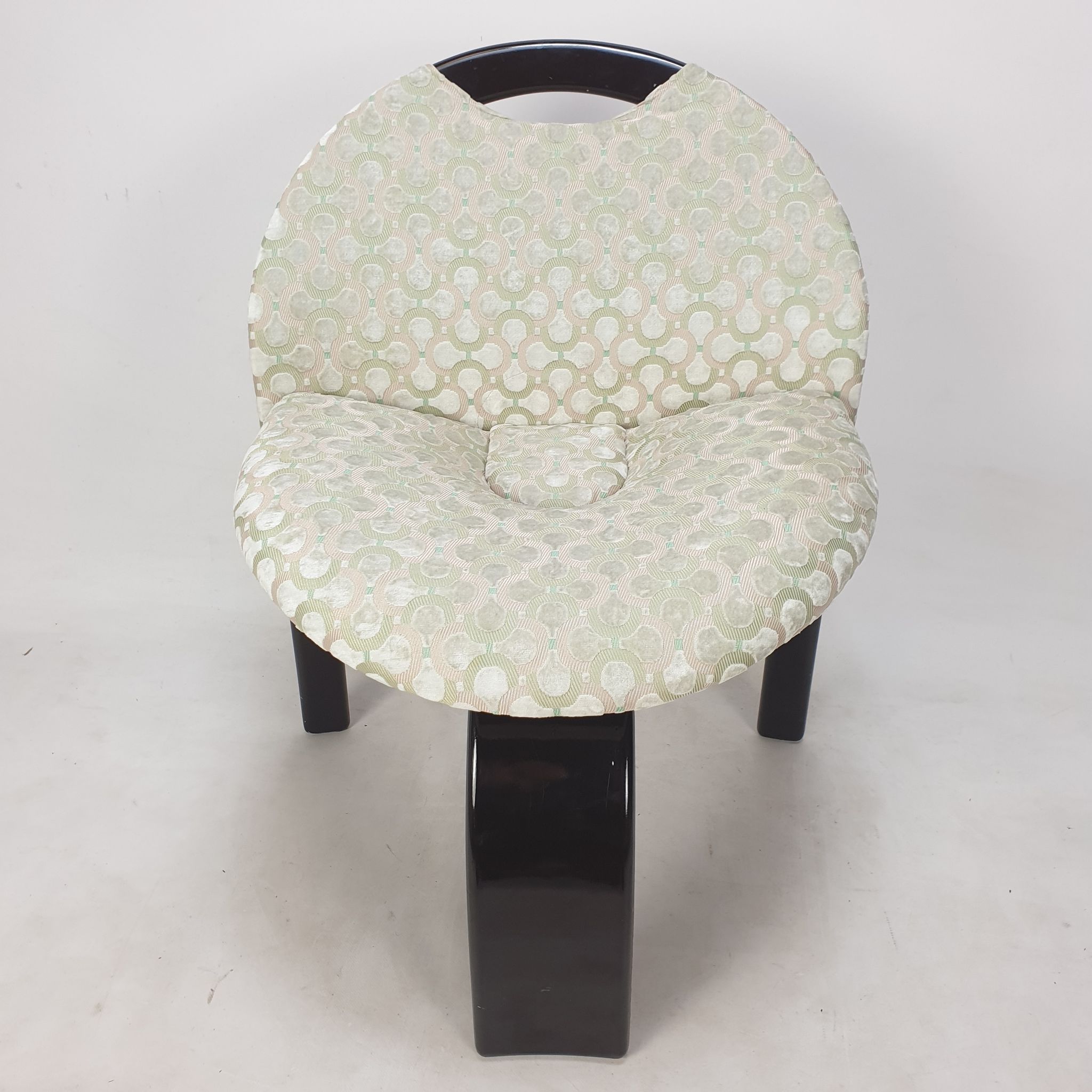 Ensemble de 4 chaises Giovanni Offredi Sail par Saporiti Italie 1973