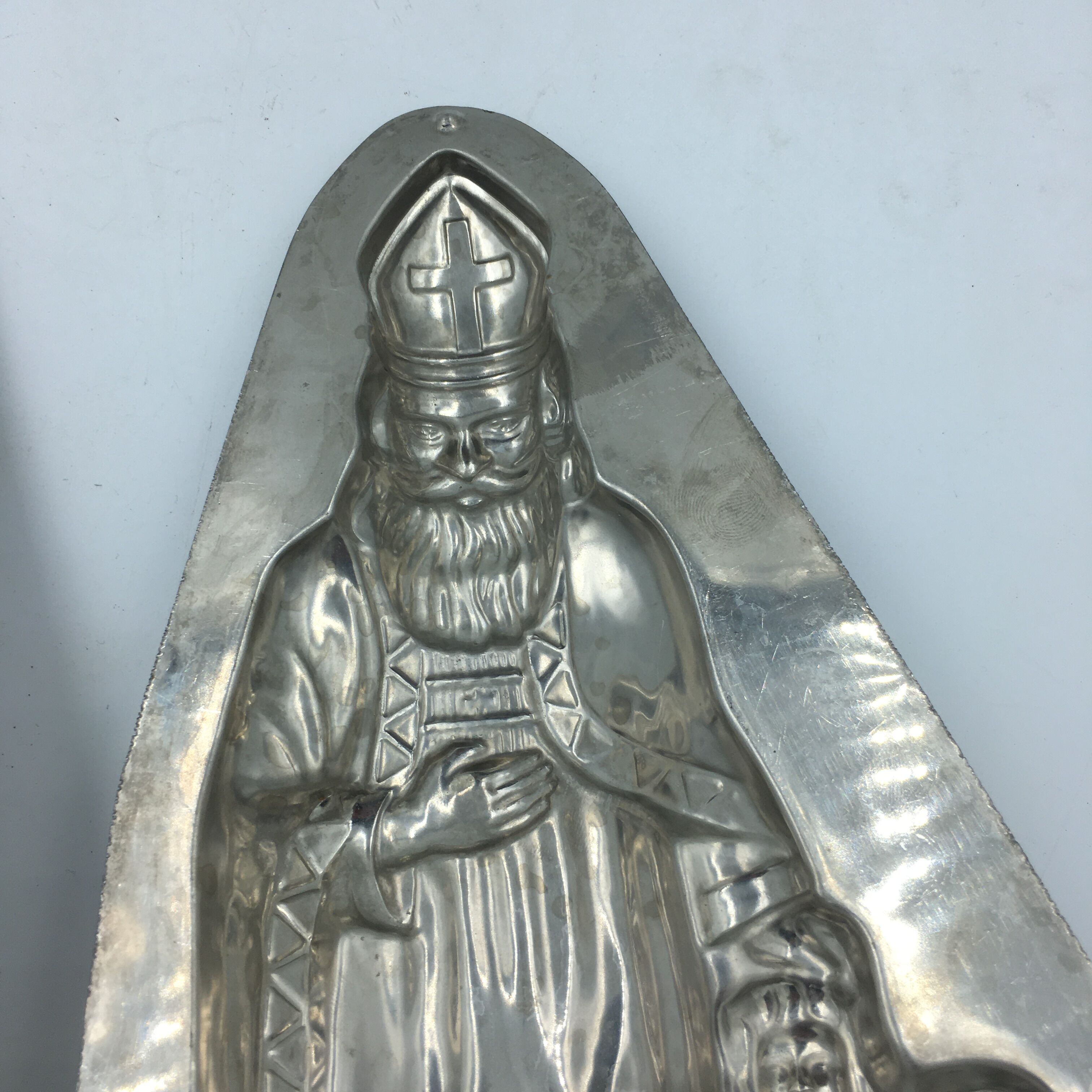 Chocolate mold of St. Nicholas