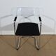 Office chair in chromed metal – xxth