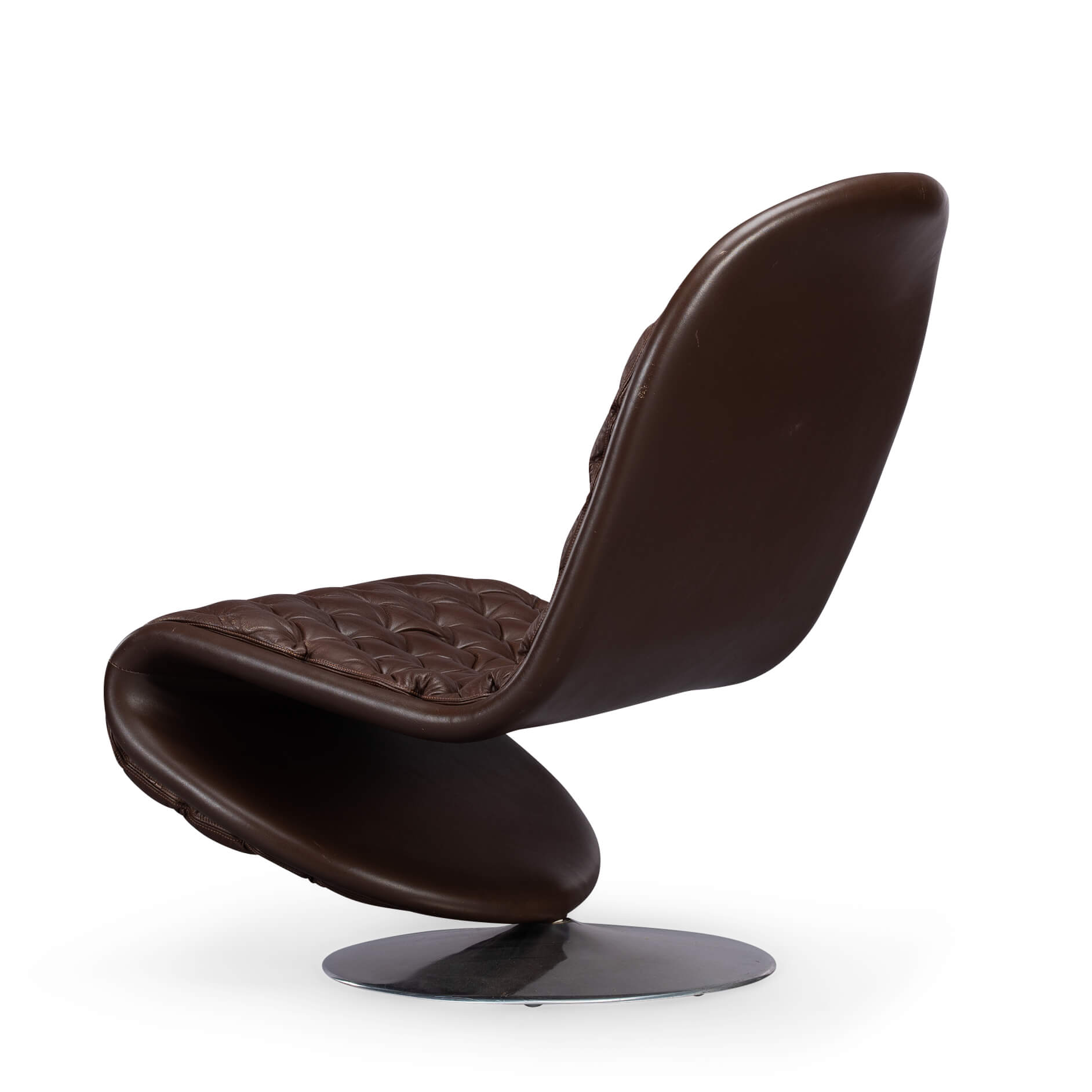 System 1-2-3 lounge chair by Verner Panton for Fritz Hansen, 1973