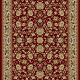 Oriental home carpet with patterns