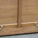 Magnificent curtain filing cabinet from La Poste (1920s/1930s).