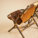 Pair of bamboo and leather armchairs by Rohe Noordwolde 60's