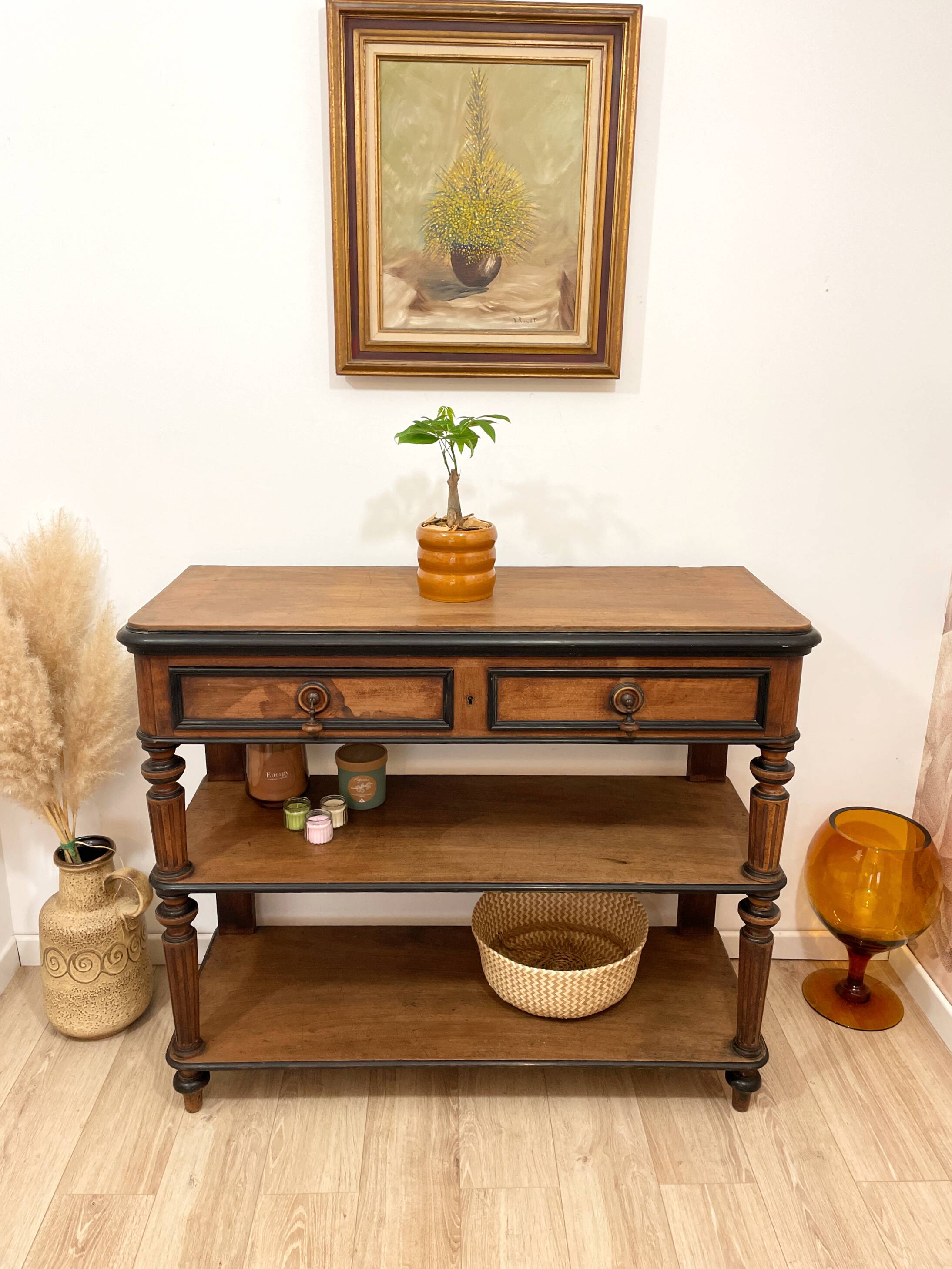 Buffet / Walnut dessert table - Early 20th century