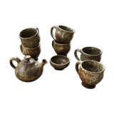 Set cups and teapot André Bodin sizzles