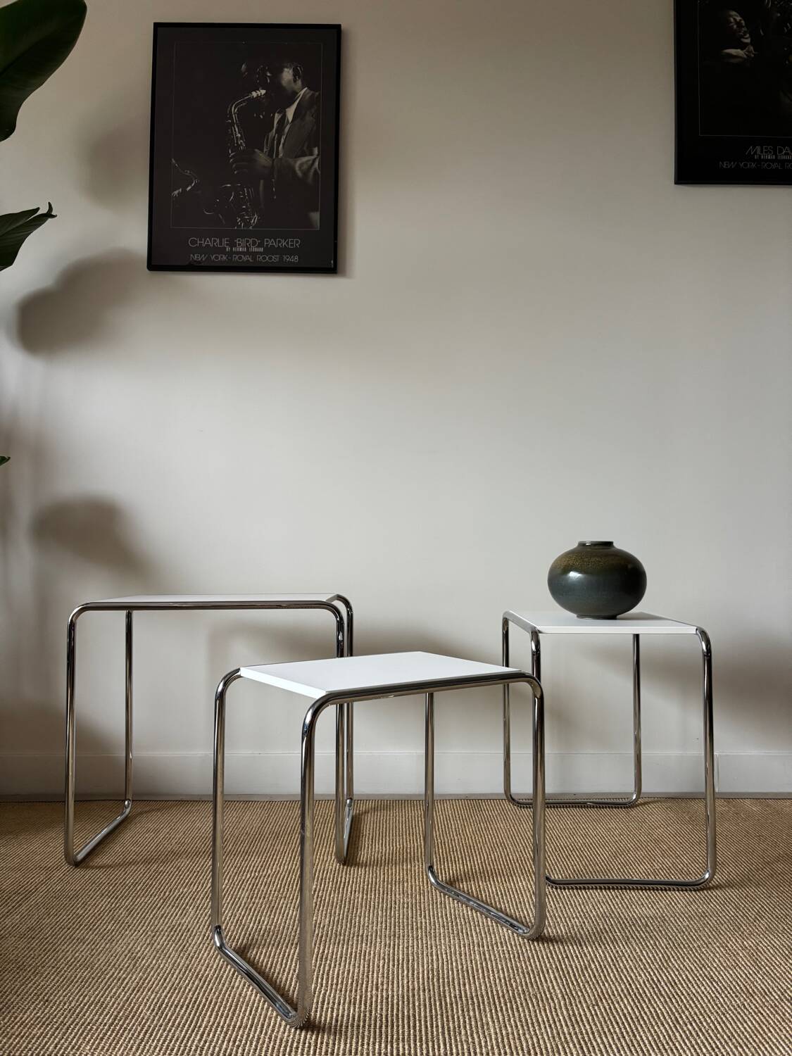 Tables gigognes Gispen Mimiset, Bauhaus