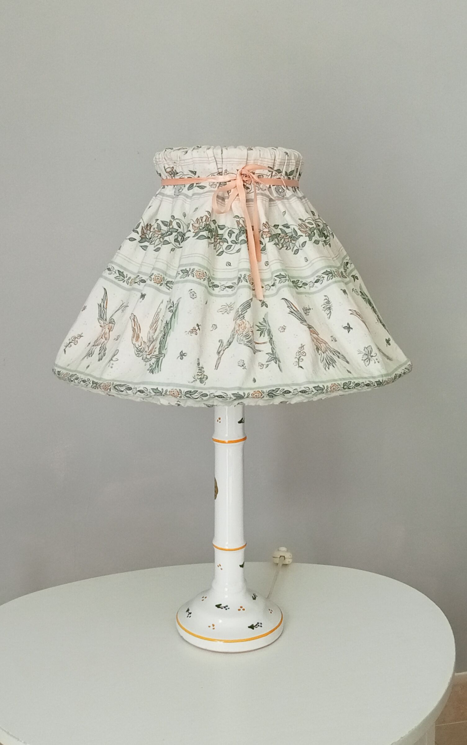 Vintage moustiers ste marie lamp