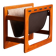 Magazine rack by Salin Mobler