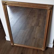 Antique mirror with a gilded wooden frame 81x59cm