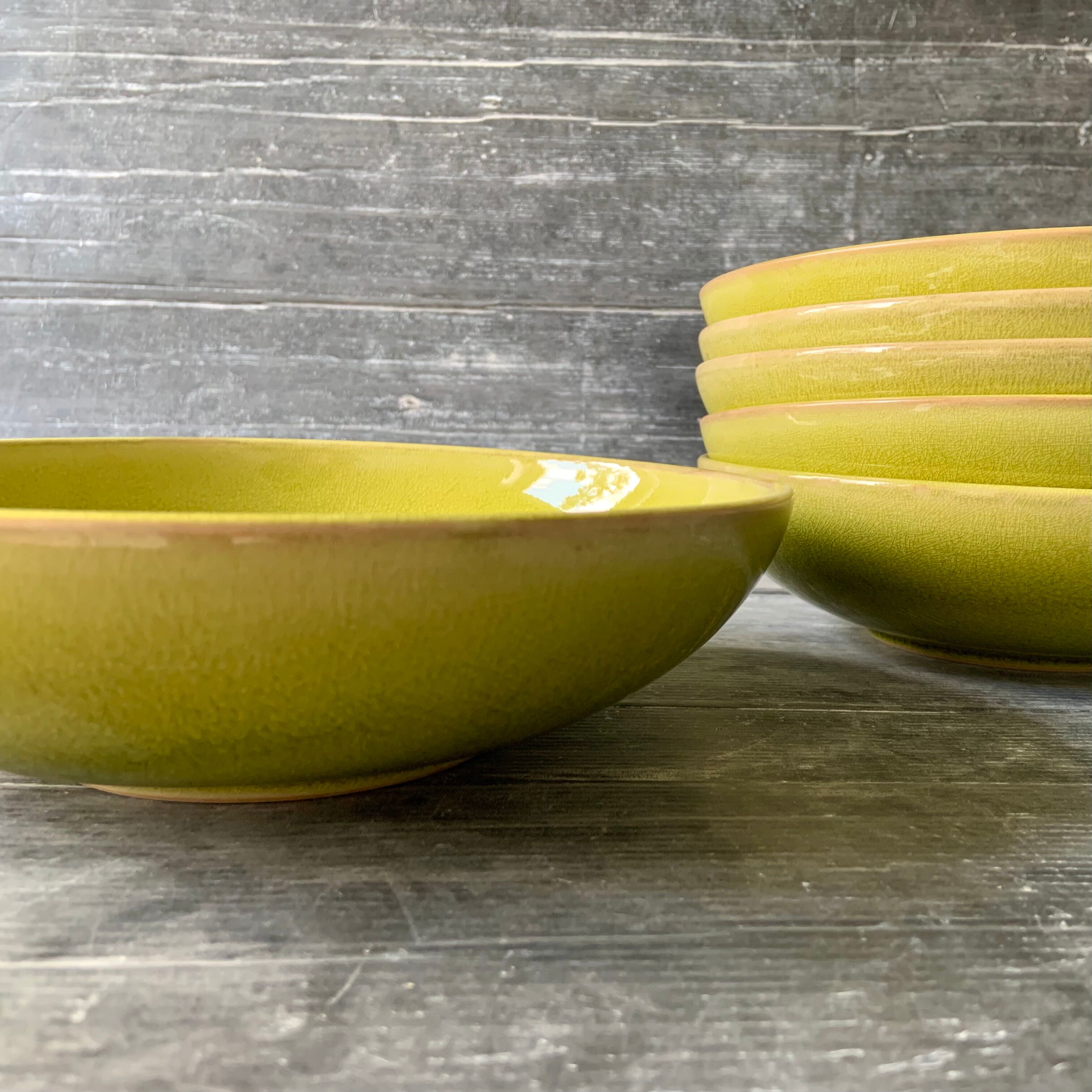 Plates pasta Jars Tourron Tilleul