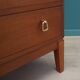 Commode en acajou, design danois, années 1970, production : Danemark
