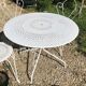 Wrought iron garden furniture