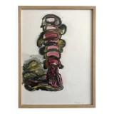 Emmanuelle MESSIKA, Untitled 8 (Drawings series), 2012. Ink on paper signed in pencil
