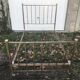 Ancien lit laiton art deco