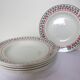 6 vintage soup plates from Céranord St Amand 220505