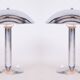 Art Deco Table Lamps in Chrome-Plated Steel, Czech, 1930s, Set of 2