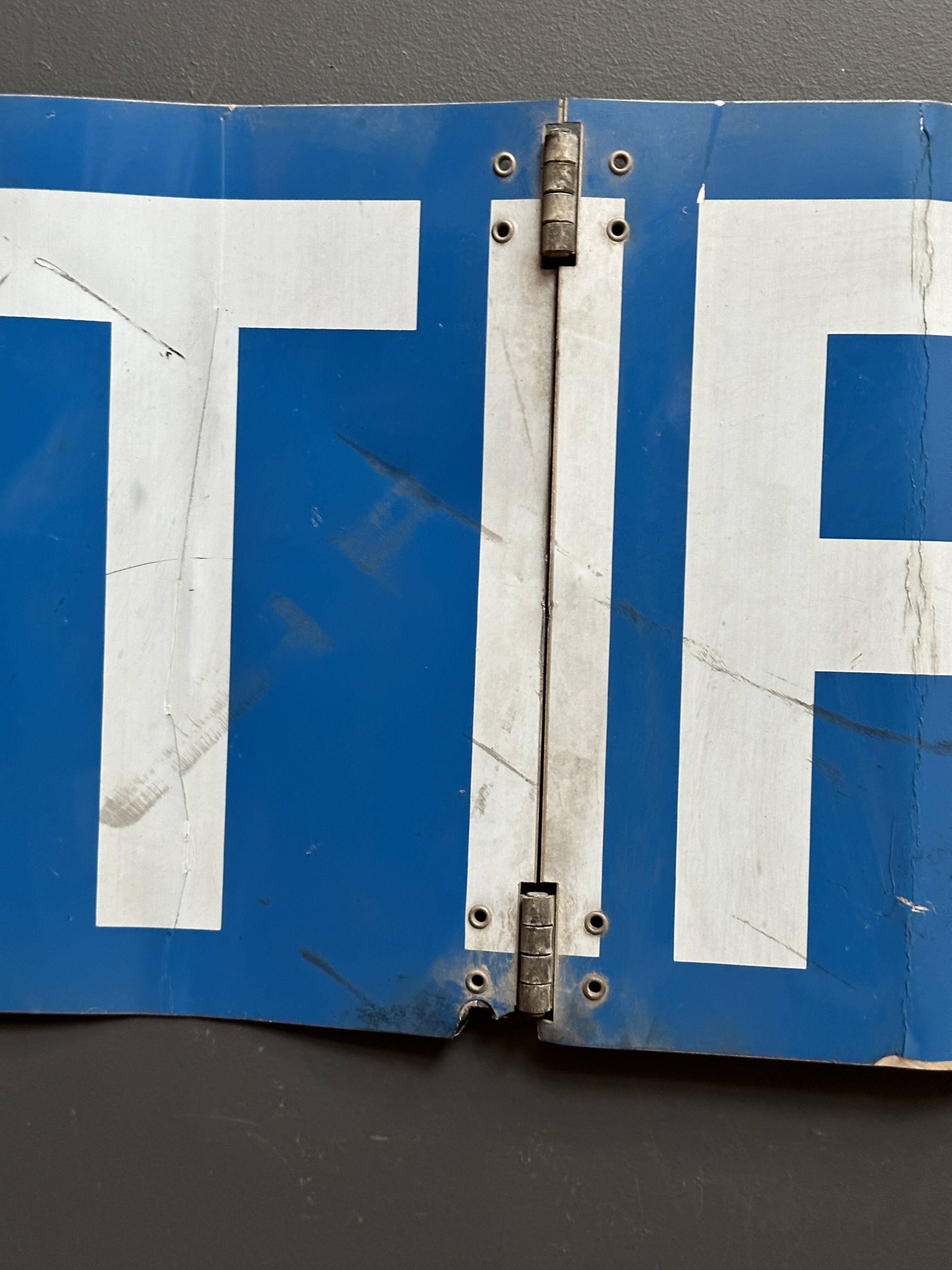 Tir truck plate vintage european industrial metal signs decoration man cave