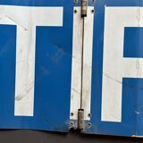 Tir truck plate vintage european industrial metal signs decoration man cave