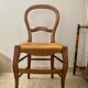 Deux chaises paillées création artisanale années 80