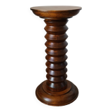 Vintage Charles Dudouyt style wooden side table