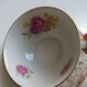 Large porcelain cup from Bavaria with a pearlescent finish and rose decorations.