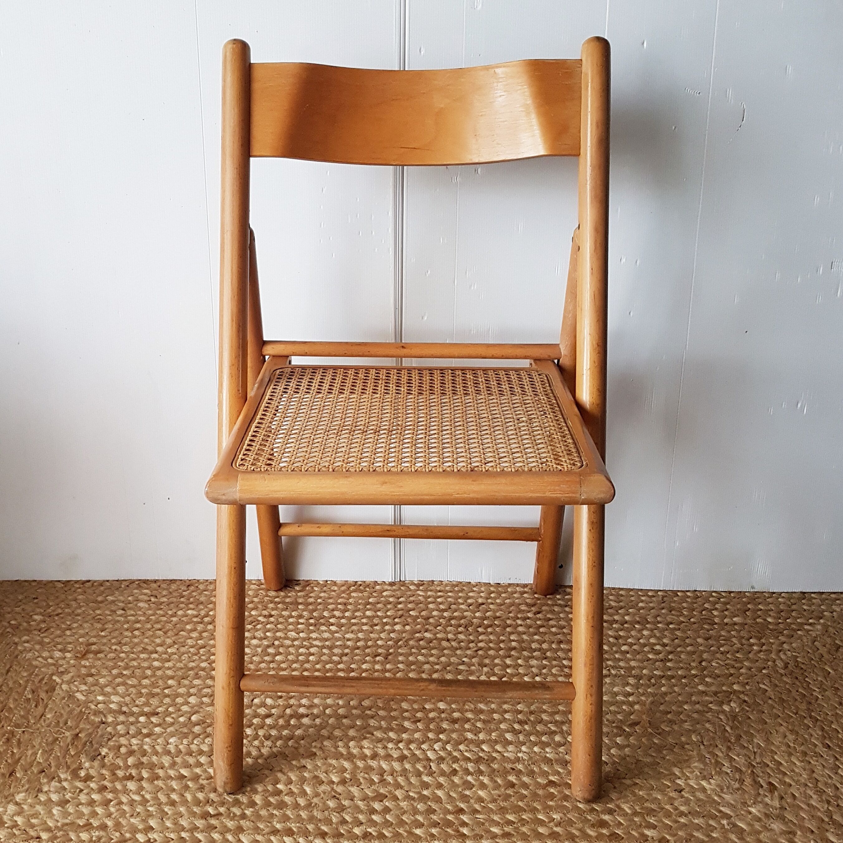 Pair of vintage folding chairs