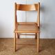 Pair of vintage folding chairs