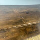 Antique solid wood console – early 20th century