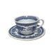 Lunéville earthenware solo tea cup 20th century