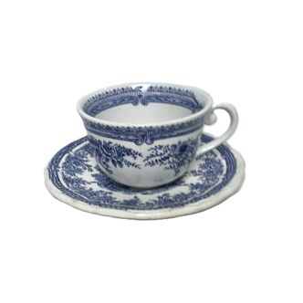 Lunéville earthenware solo tea cup 20th century