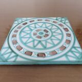 Robert Picault dyed ceramic flat 1950s 60s