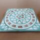 Robert Picault dyed ceramic flat 1950s 60s