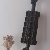 Large wooden Awale Baoule game (Burkina Faso)