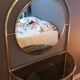 Gilded metal dressing table, Italy, 1980s