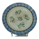 Fine earthenware plate of forges les eaux decorated with sponge end 19 th