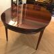Louis XVI oval table in mahogany, 2 extensions