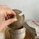 Antique stoneware spice pots