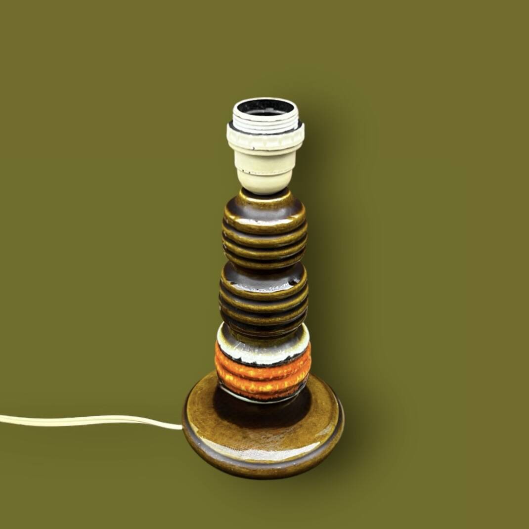 Lamp base West Germany in Fat Lava ceramic – model 576-20