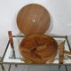 Mid century sewing box with / asystent / Service platform  teak 1960/70s