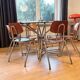 Set of six KN-38 chairs designed by Karl Nothhelfer for VS Möbel, Germany,