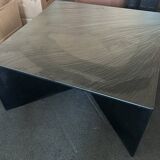 Norwegian slate coffee table 80cm x80xcm x 40cm