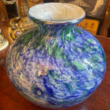 Vase in glass paste