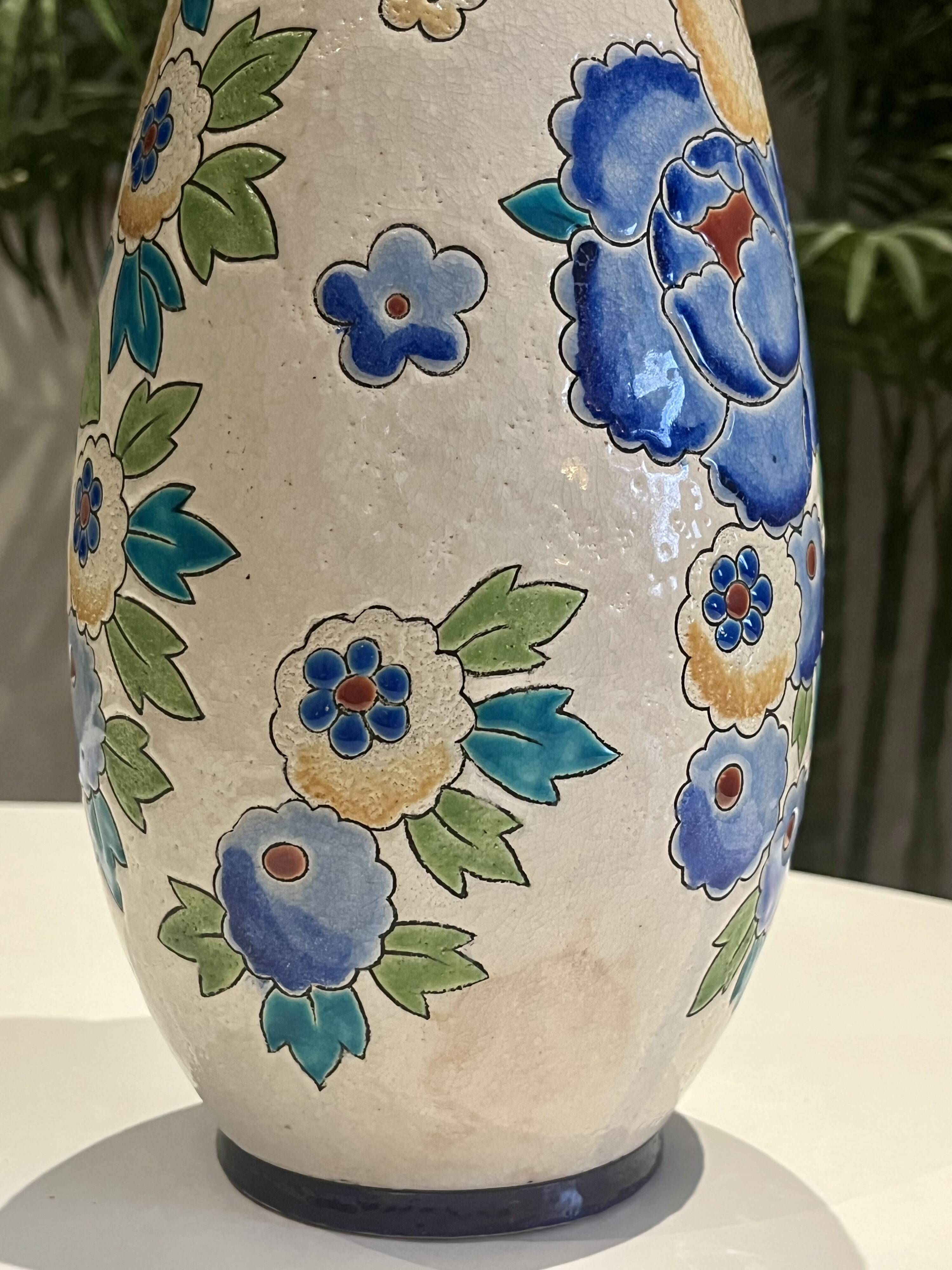 Vase Boch frère Kéramis - La Louvière- Catteau