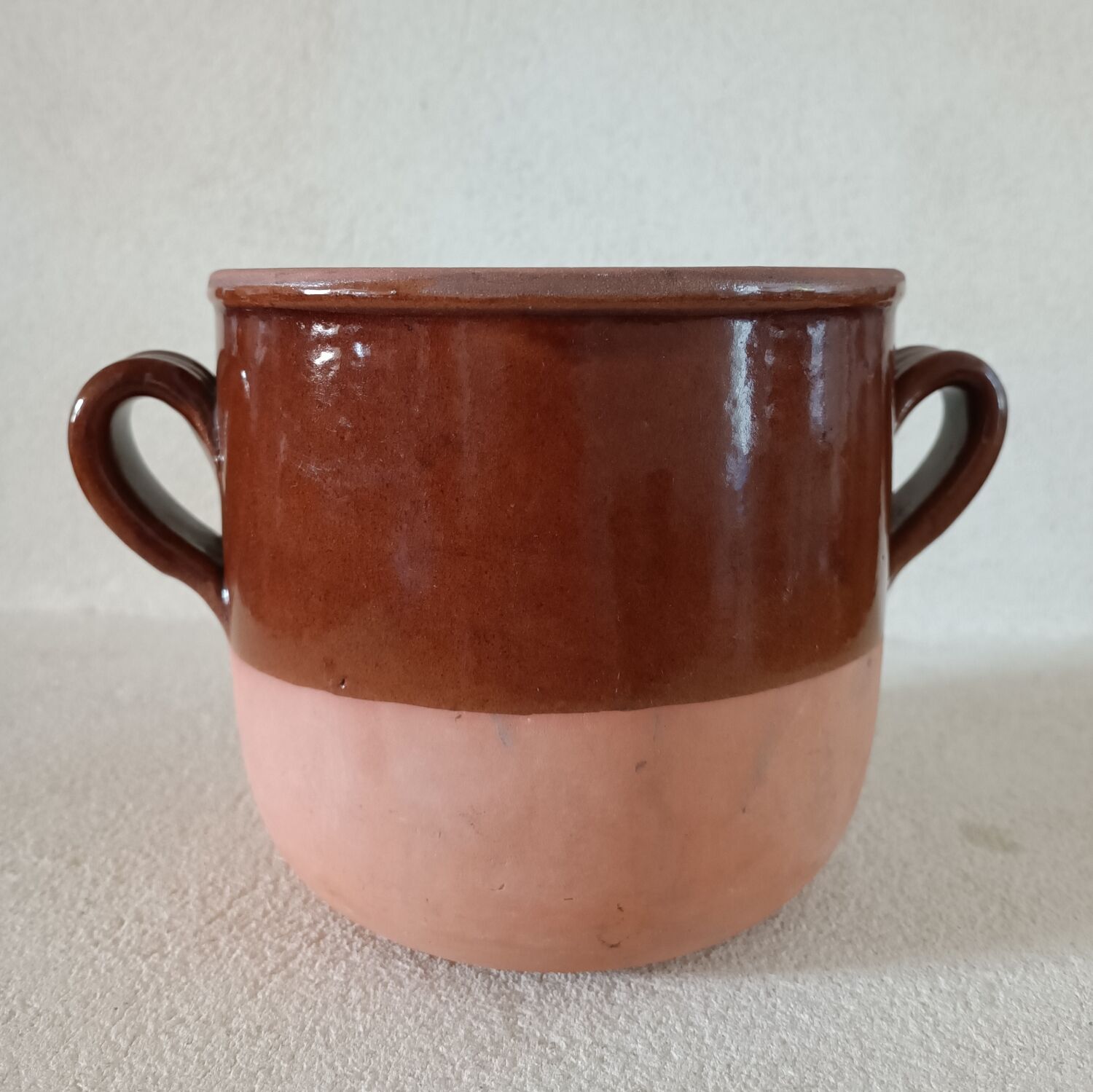 Terracotta pot cover Made in France