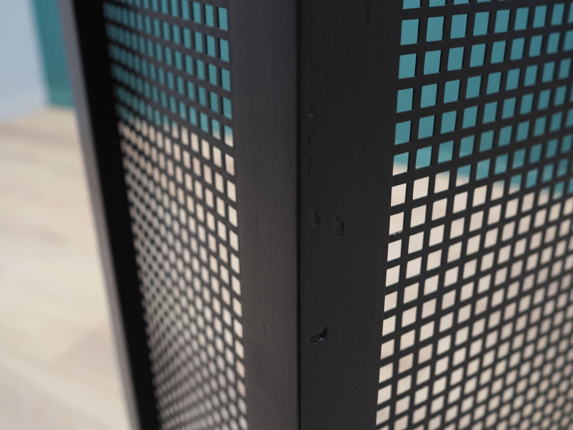 Fireplace cover, Danish design, 1980s, production: Denmark