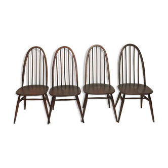 Série de 4 chaises Ercol Quaker