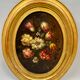 Paire de natures mortes florales