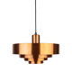 Danish vintage pendant lamp Roulet by Jo Hammerborg, Fog og Morup, 1963